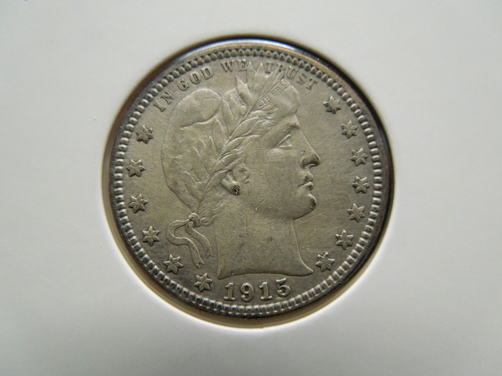 1915-D Barber Quarter (1 of 3)