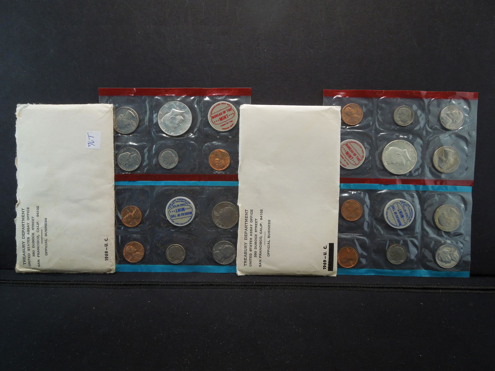1968 & 69 U.S. Mint Sets (1 of 11)