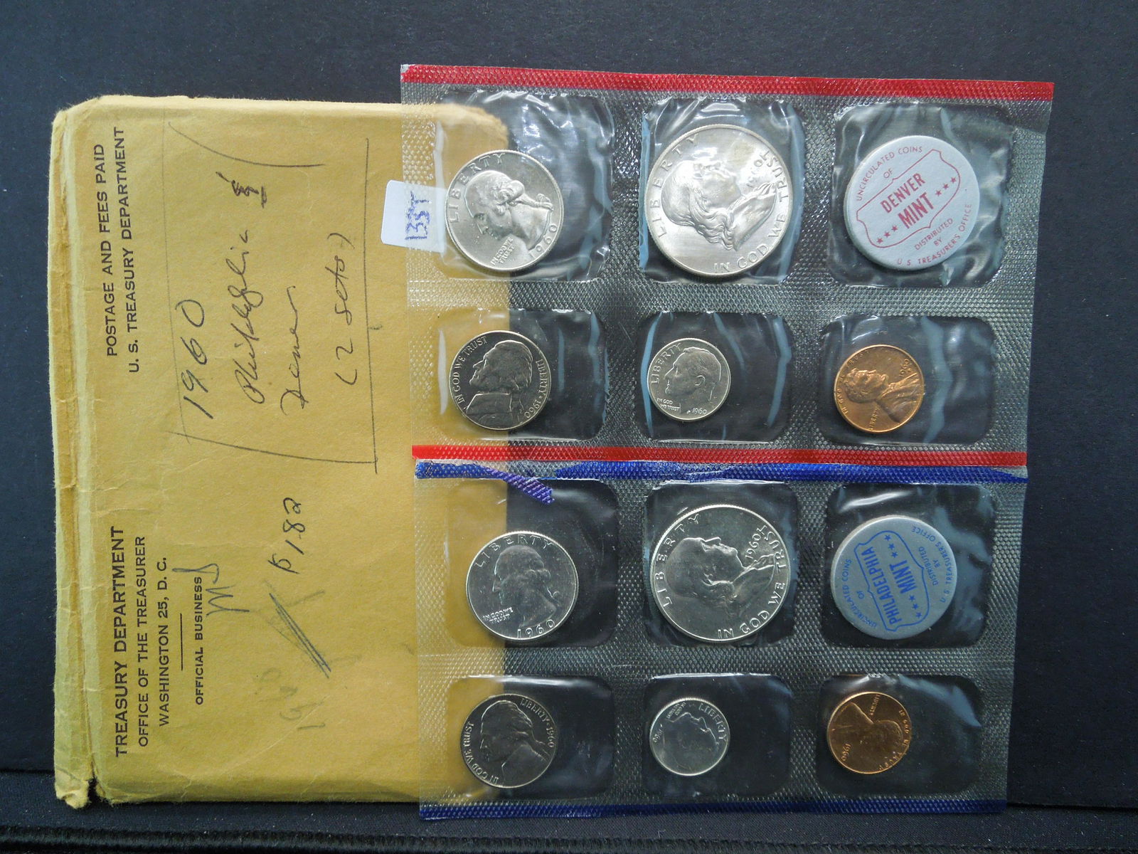 1960 P&D U.S. Mint Set (1 of 5)