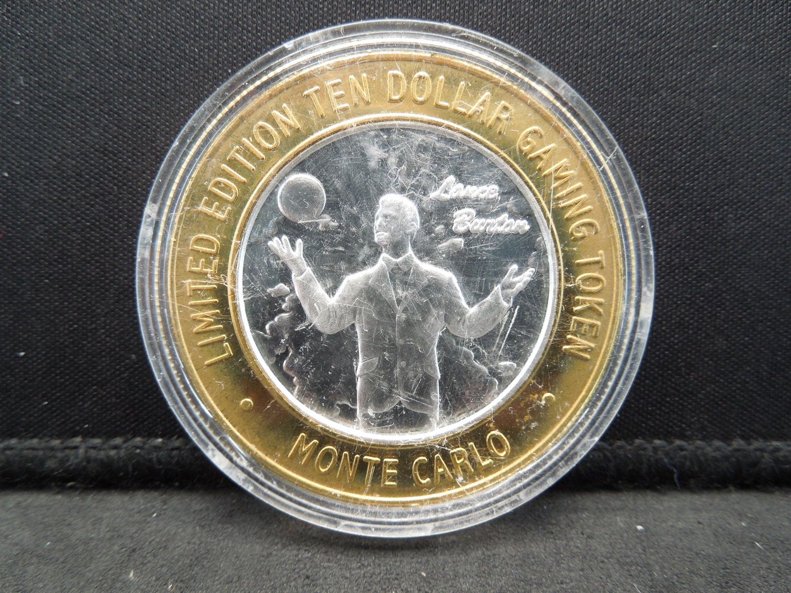 Silver Casino Token Monte Carlo Las Vegas: Silver Casino Token Monte Carlo Las Vegas