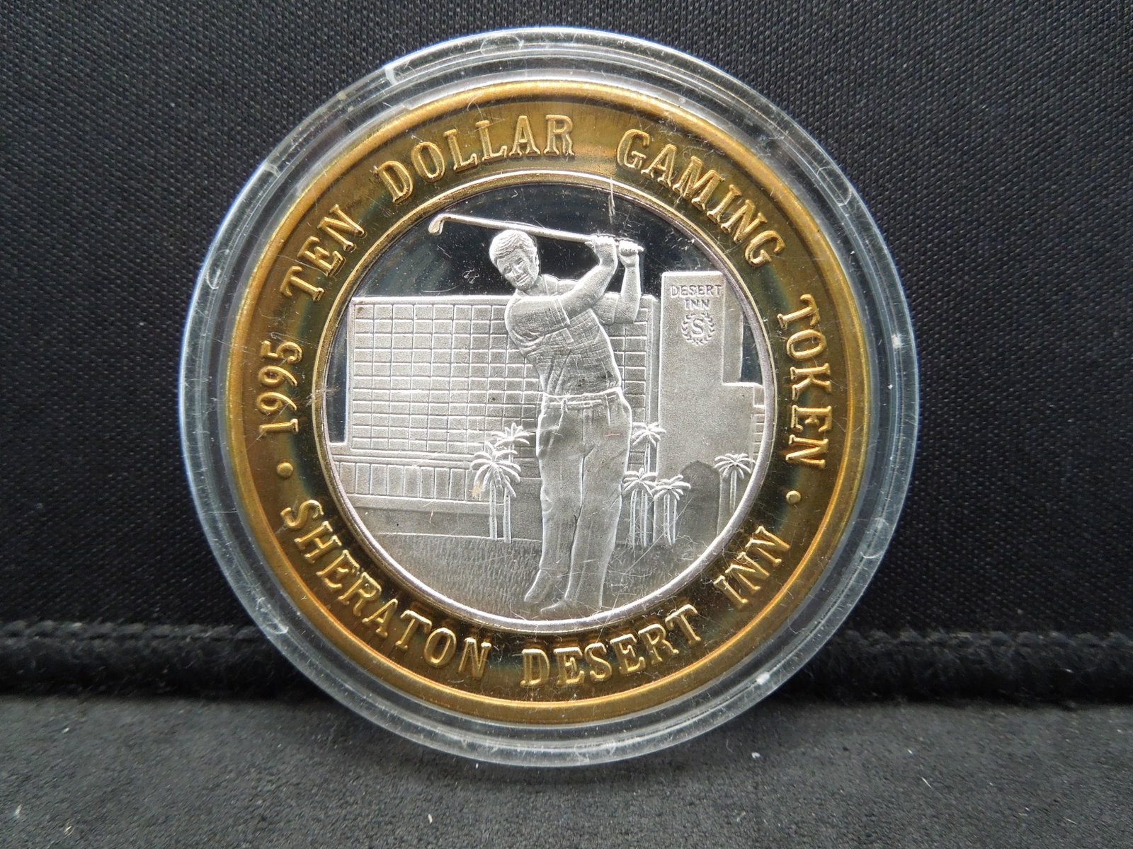 Silver Casino Token Las Vegas Desert Inn: Silver Casino Token Las Vegas Desert Inn