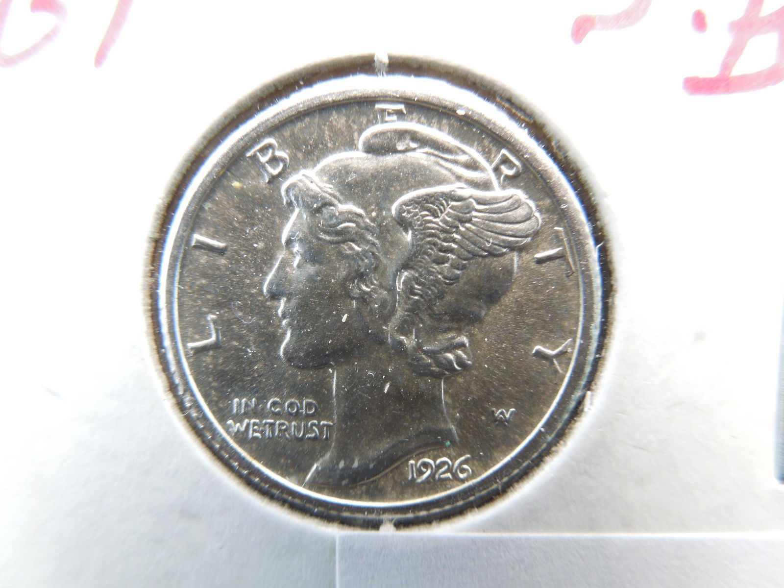 1926 Mercury Dime Higher Grade Full Split bands (1 of 3)