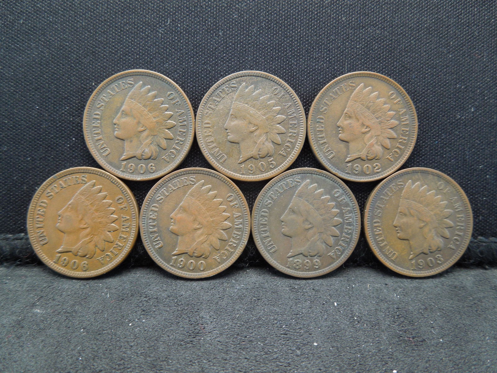 (7) Indian Head Cents Nice Circ (1 of 2)