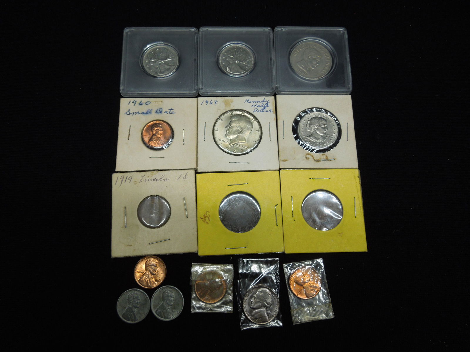 Bag Lot Misc U.S and Foreign Coins (1 of 3)