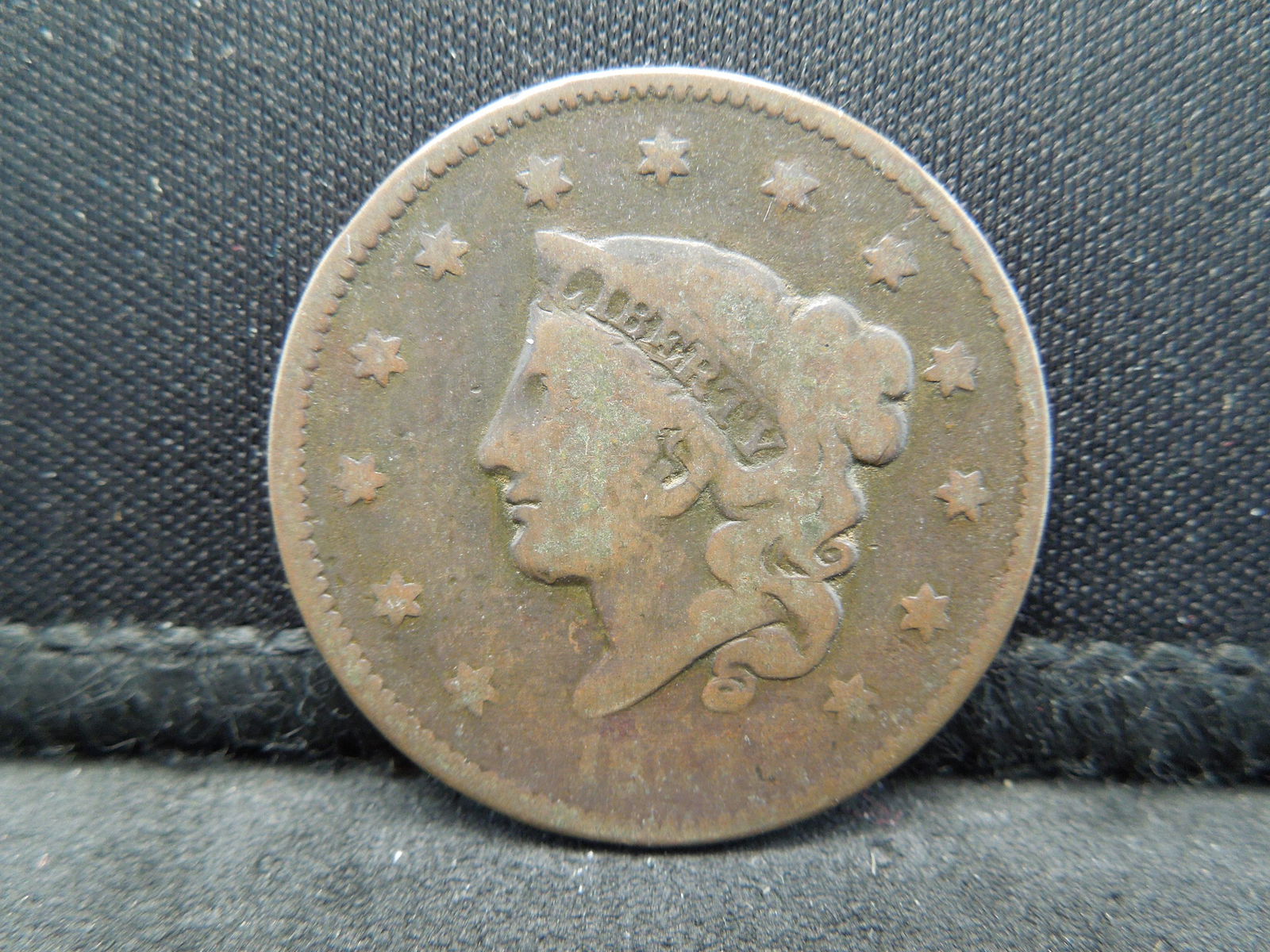 1837 Large Cent Weak Date (1 of 2)