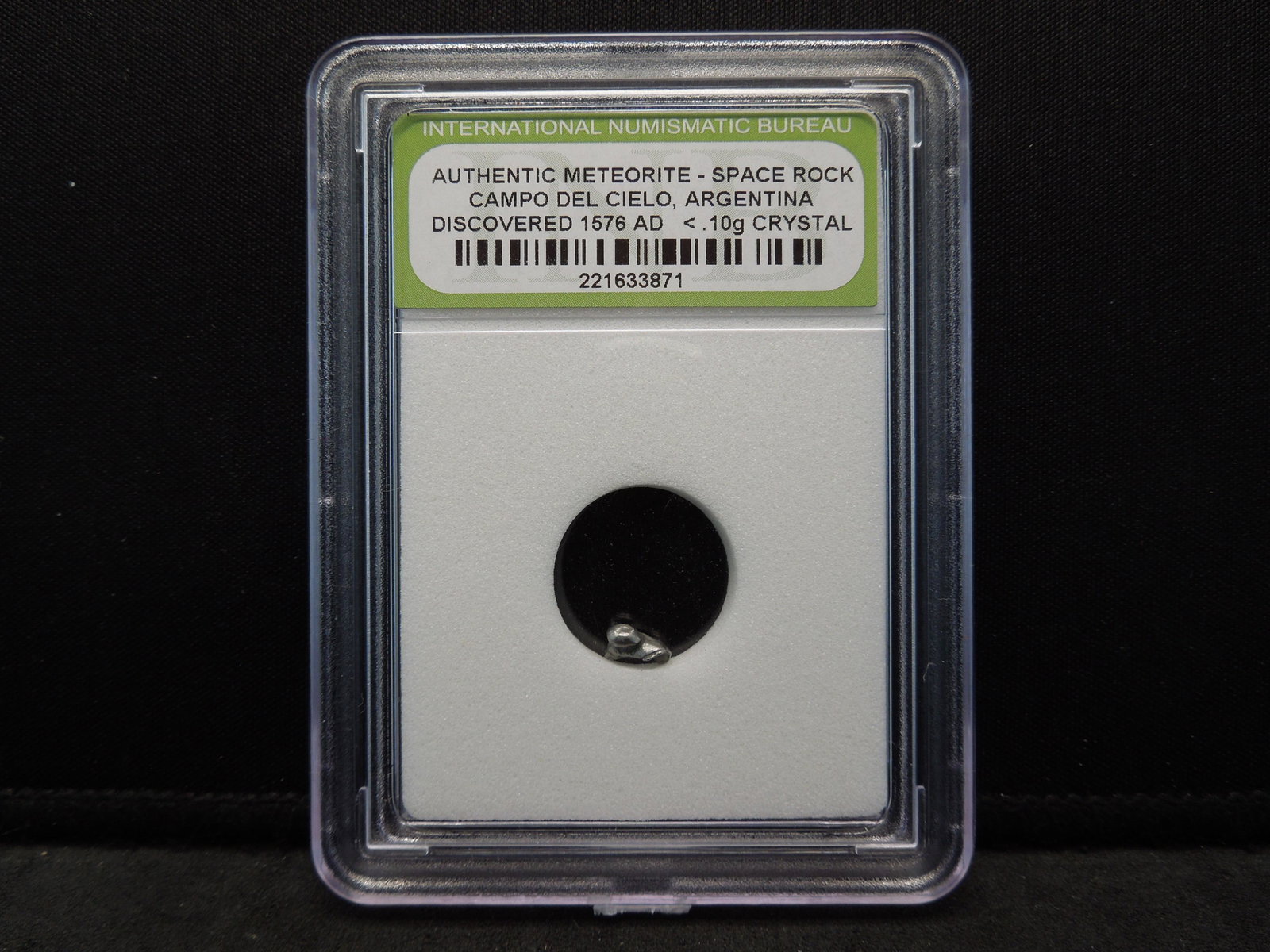 INB Authentic Meteorite Discovered 1576 AD Argentina: INB Authentic Meteorite Discovered 1576 AD Argentina