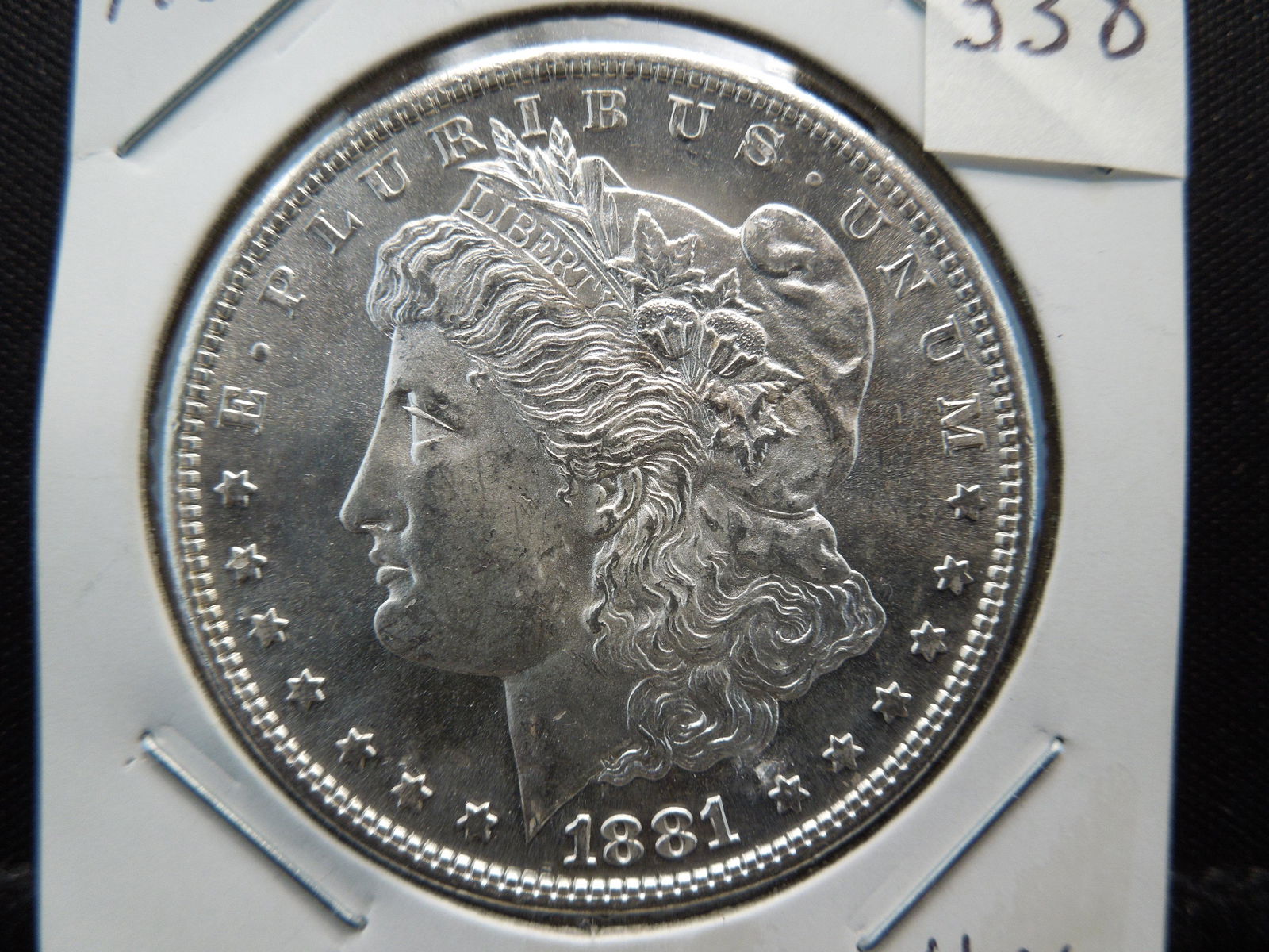 1881 S Morgan Dollar Crisp BU Flashy (1 of 3)