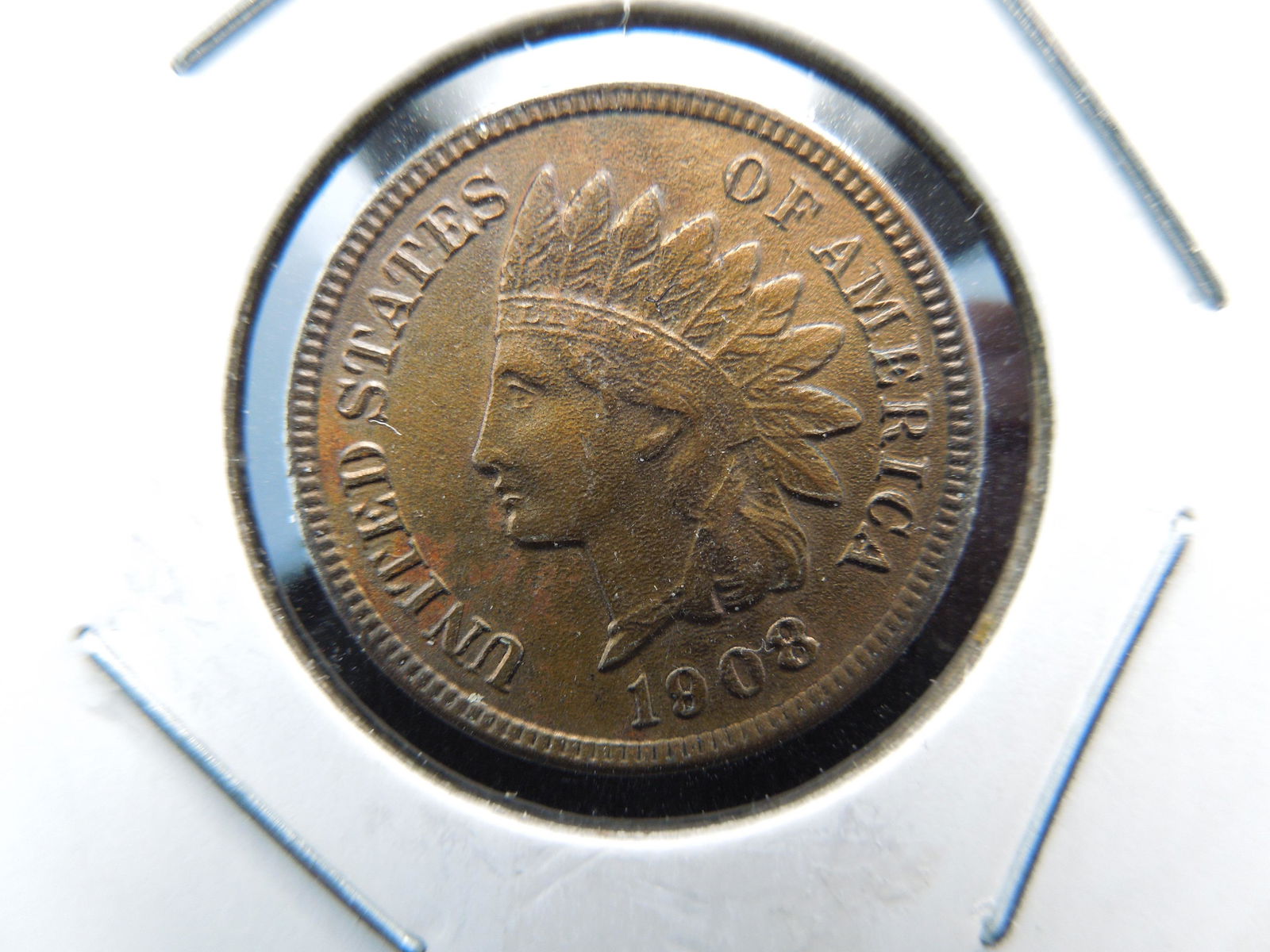 1908 Indian Head Cent Great Details (1 of 3)