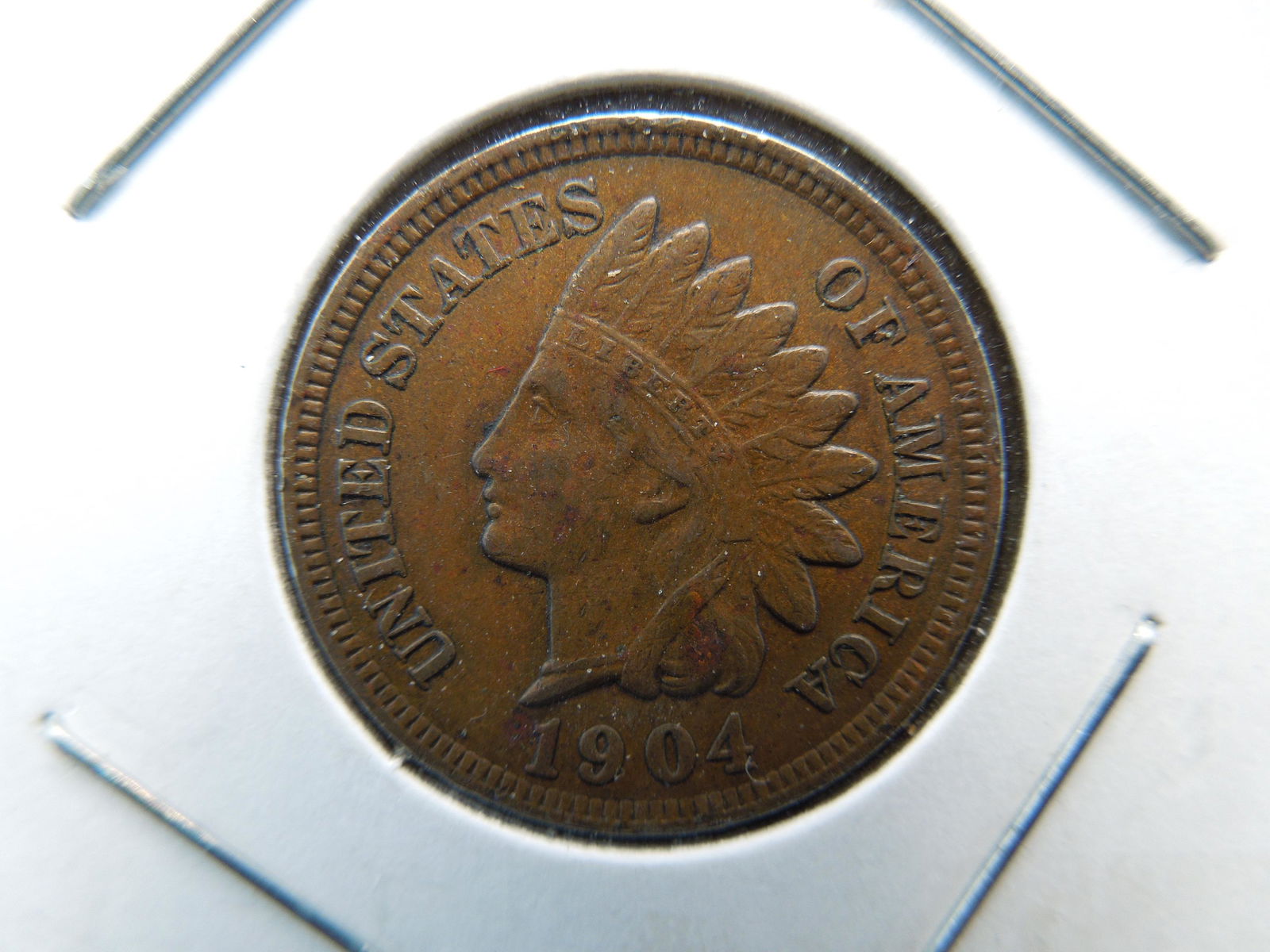 1904 Indian Head Cent Great Details (1 of 3)