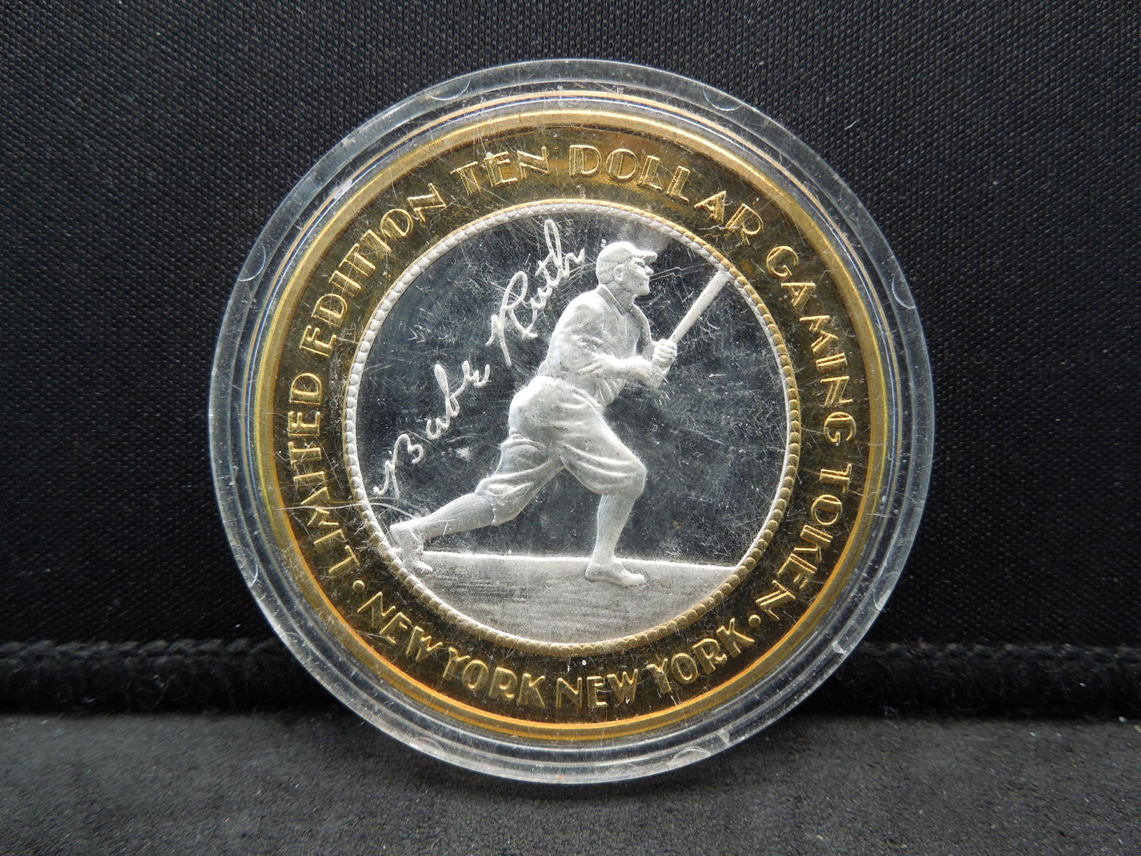 Silver Casino Token Babe Ruth New York New York Las (1 of 2)