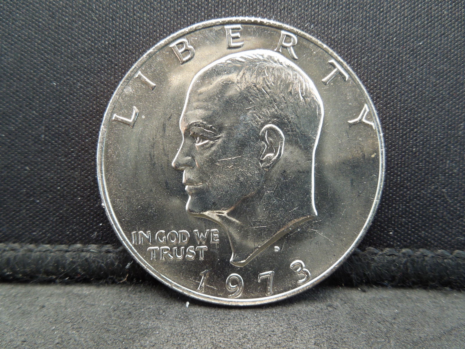 1973 D Ike Dollar CH BU (1 of 2)