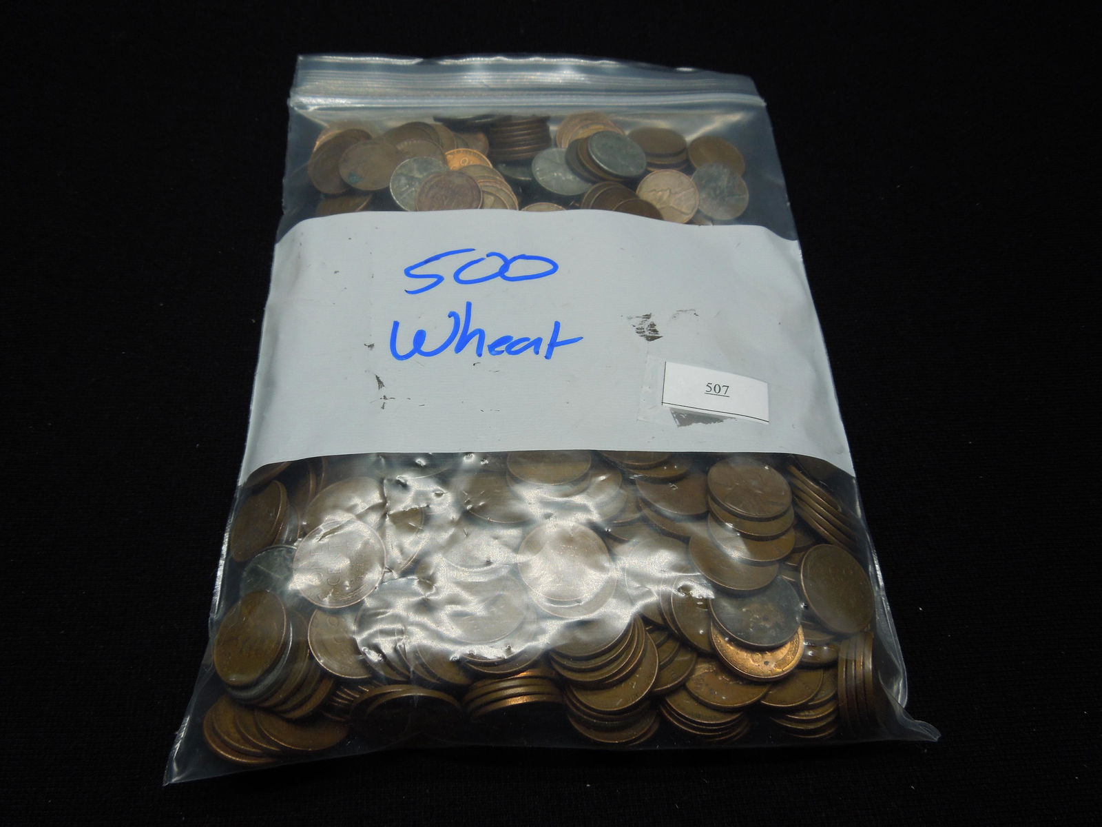 (500) Wheat Cents in a Bag Steel Cents and Earlier (1 of 3)
