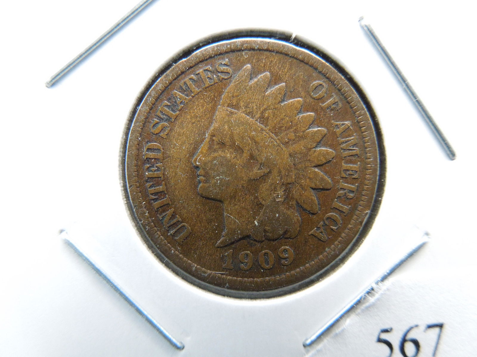 1909 Indian Head Cent Better Date (1 of 3)
