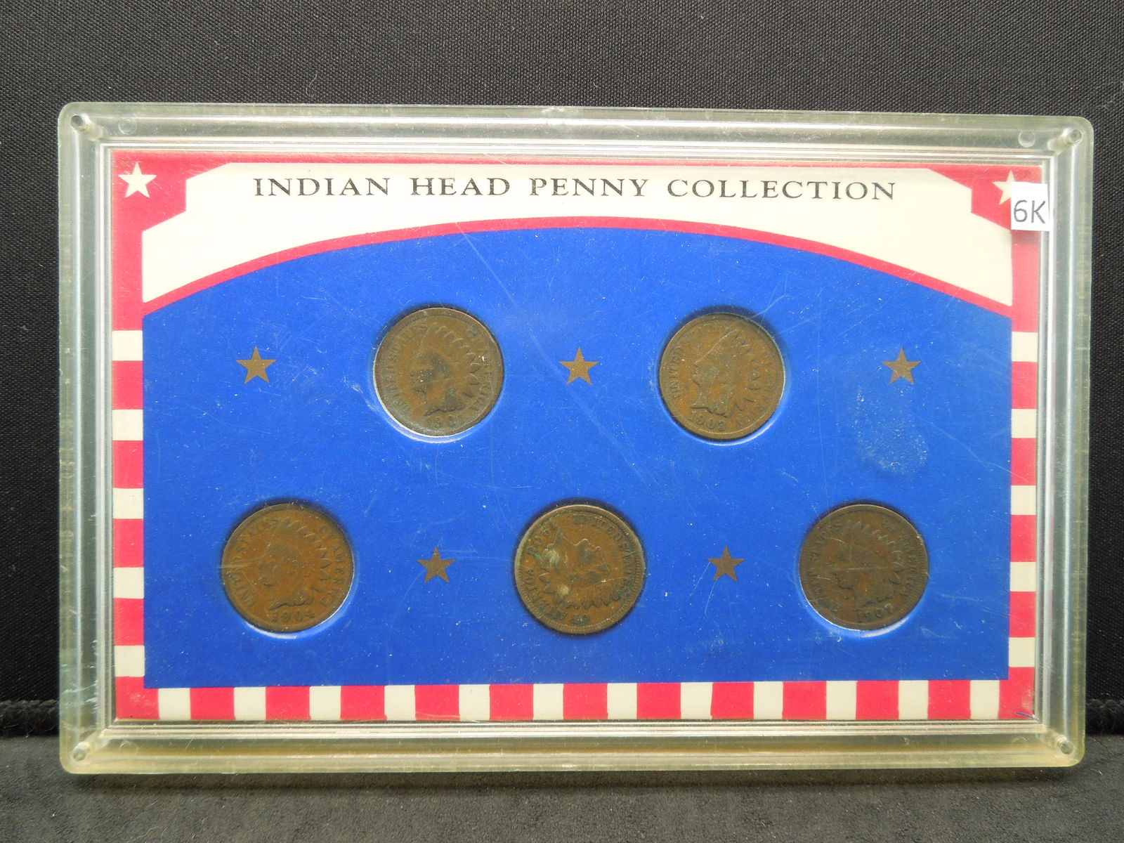 1901 1903 1904 1906 1907 Indian Head Penny Coin (1 of 2)