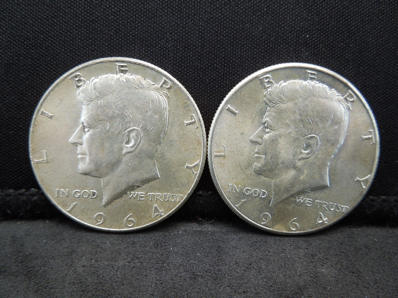(2) 1964 Kennedy Half Dollars (1 of 2)