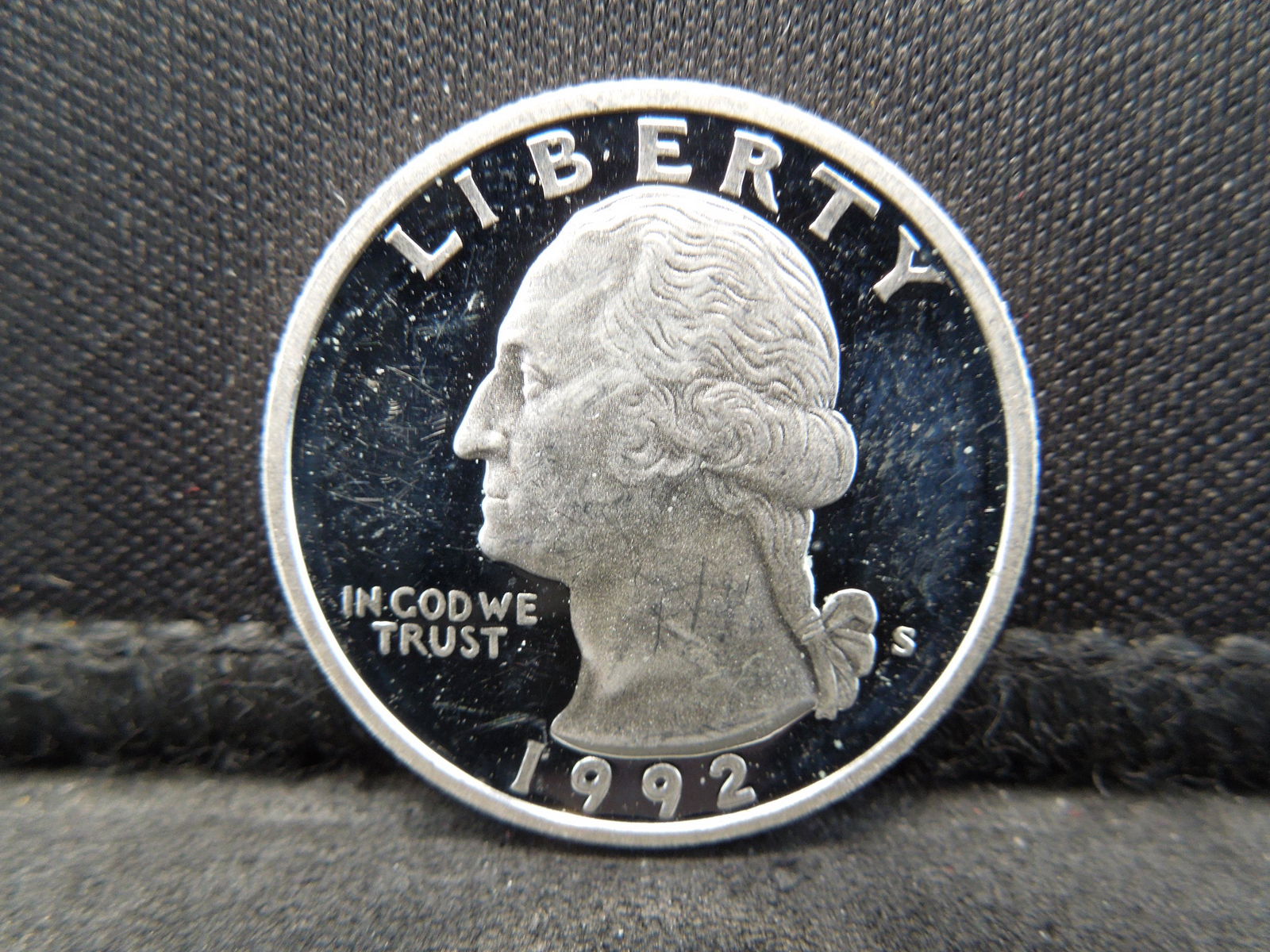 1992 S 90% Silver Proof Washington Quarter (1 of 2)