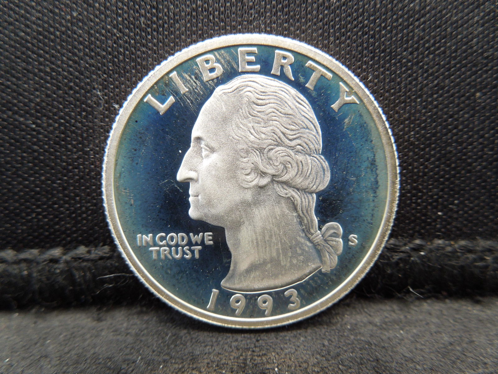 1993 S 90% Silver Proof Washington Quarter (1 of 2)