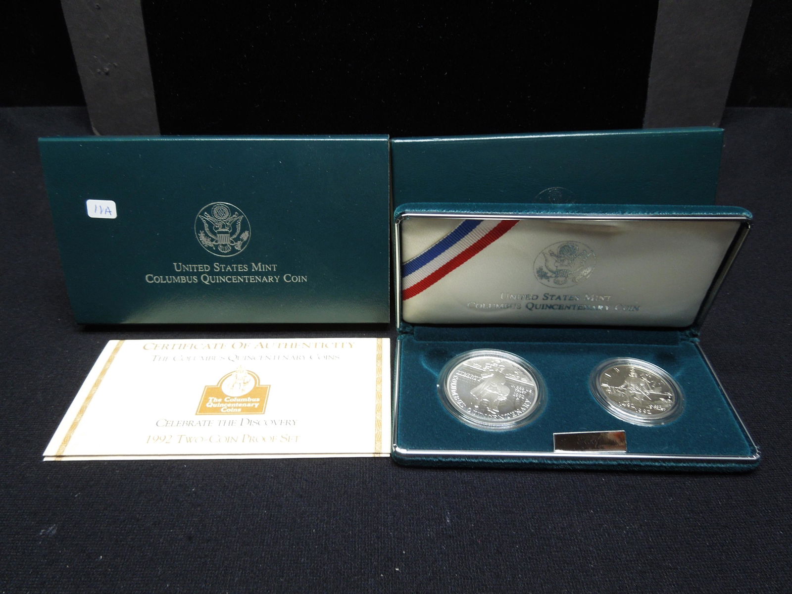 1992-P and 1992-S Columbus Commemorative Silver Dollar (1 of 4)
