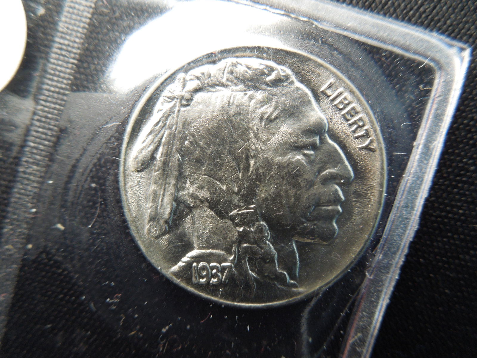 1937 Buffalo 5c.  Littleton Graded MS65 (1 of 3)