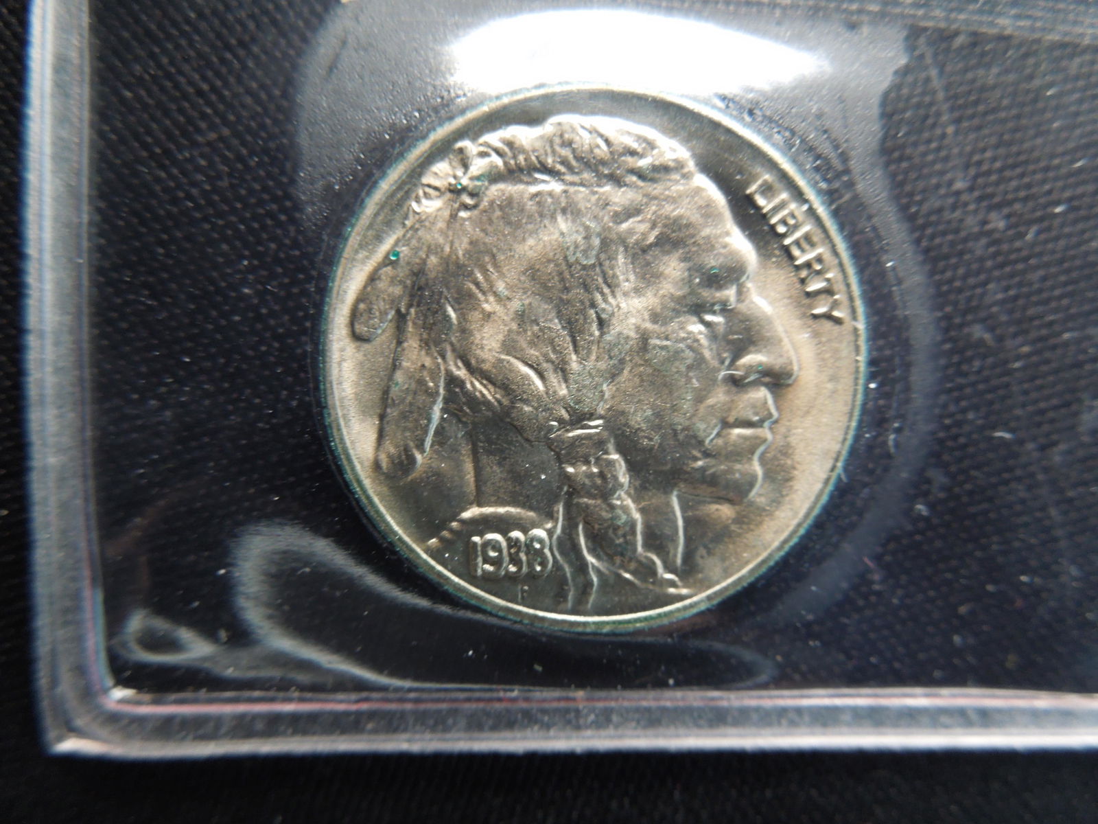 1938-D Buffalo 5c.  Littleton Graded MS65 (1 of 3)