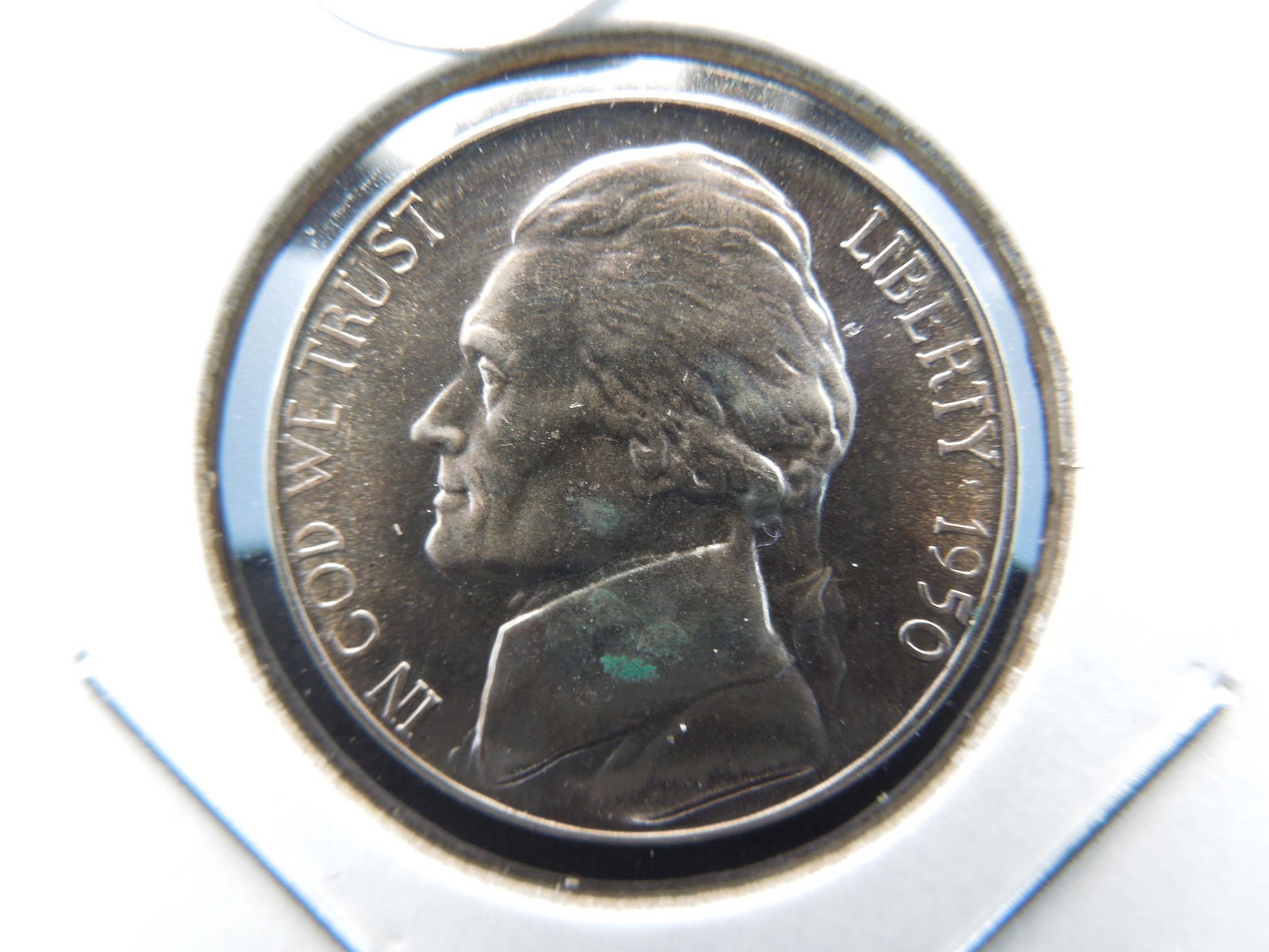 1950 Jefferson 5c.  Gem Proof (1 of 3)