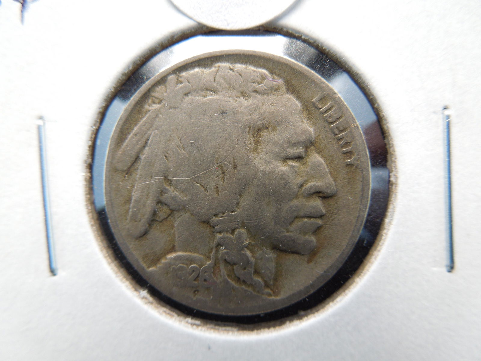 1926-D Buffalo 5c.  Fine (1 of 3)