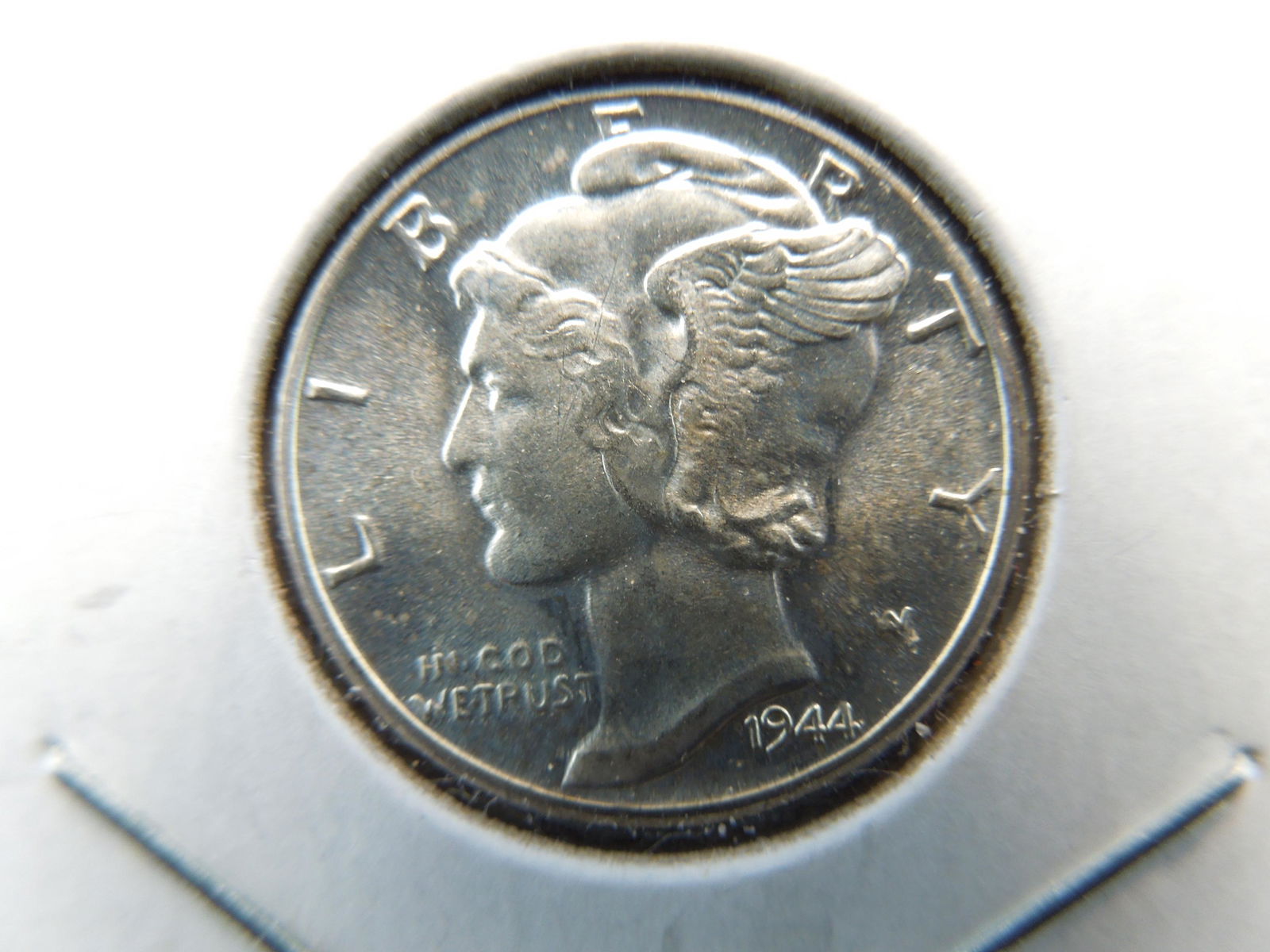 1944 Mercury Dime.  BU. (1 of 3)