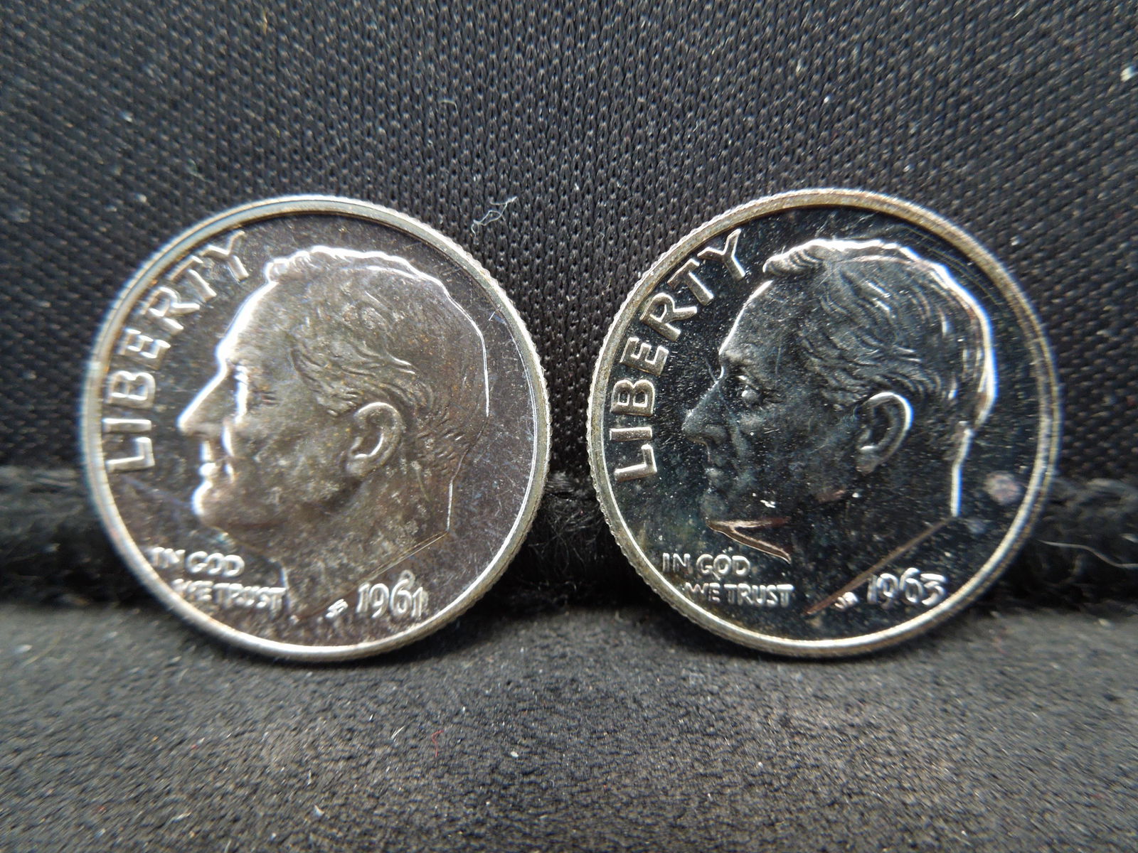 1961 & 1963 Proof Roosevelt Dimes. (1 of 2)