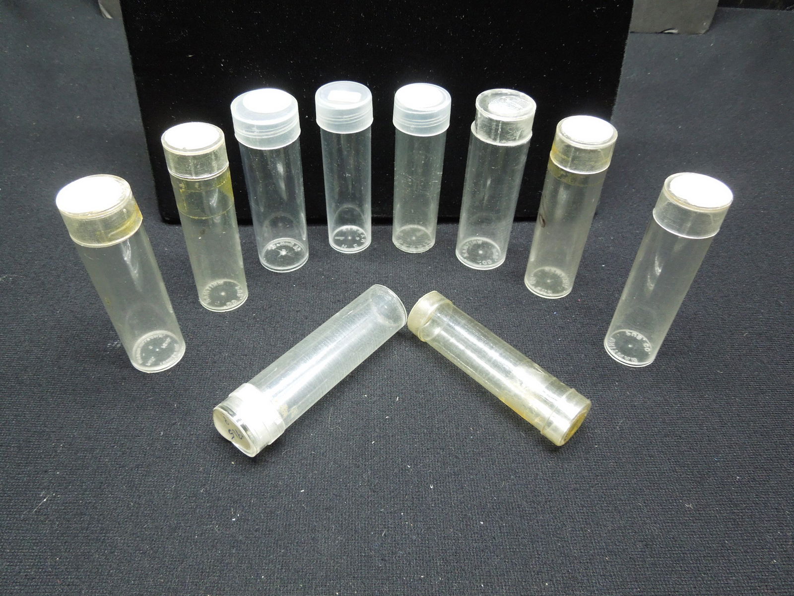 Lot of Ten Coin Tubes For Pennies (1 of 4)