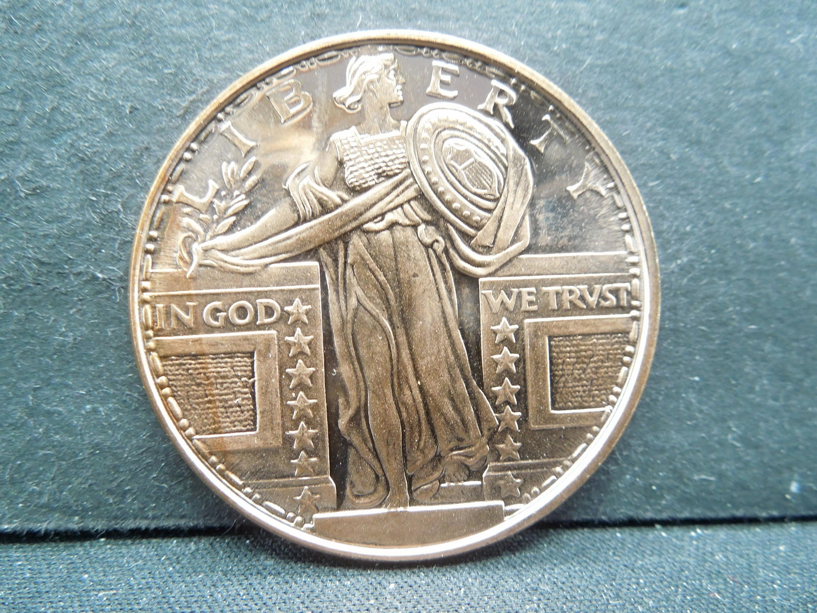 Copper Round .999 Standing Liberty (1 of 2)