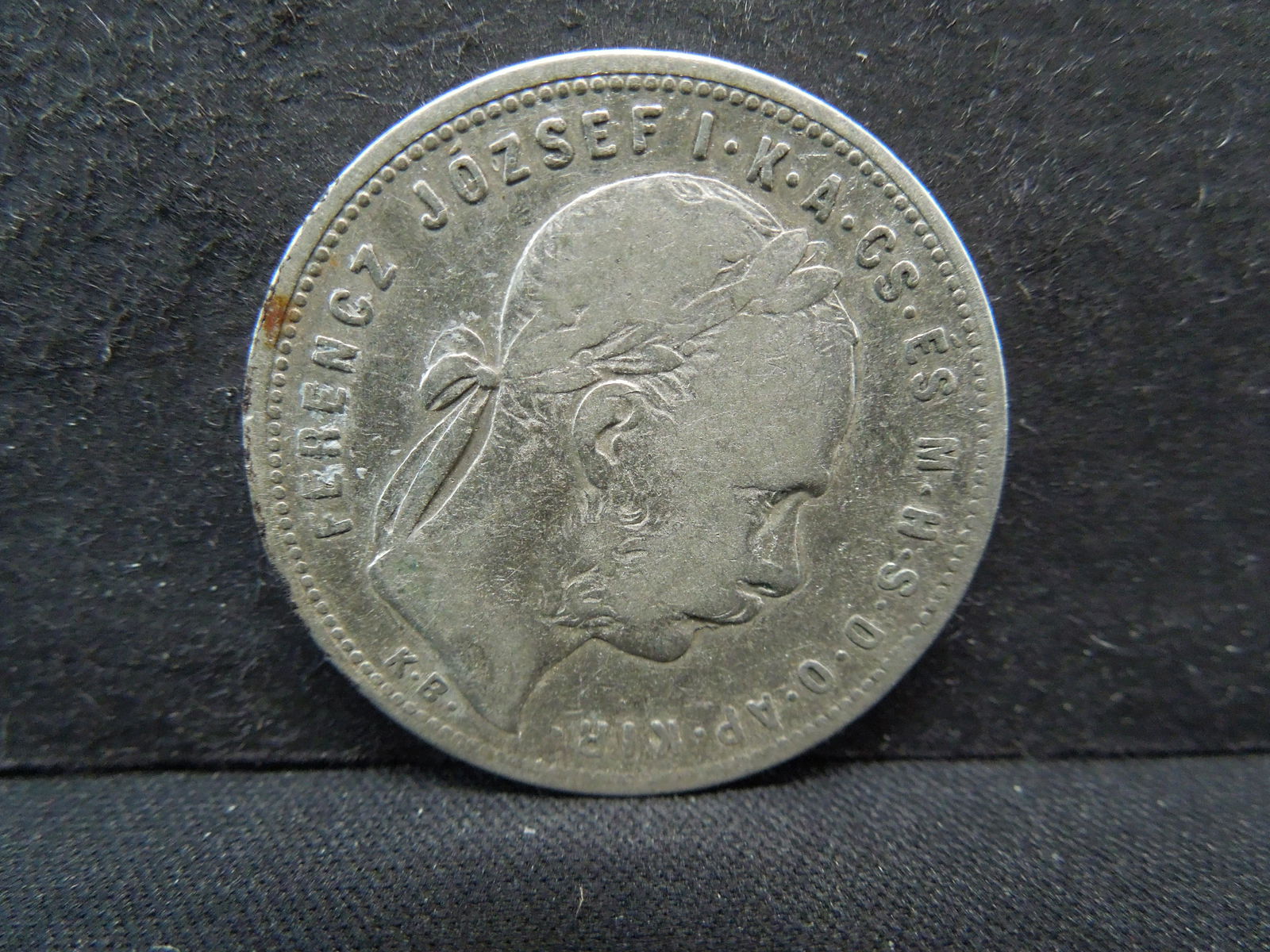 1881 1 Florent - Hungary - .900 Silver (1 of 2)