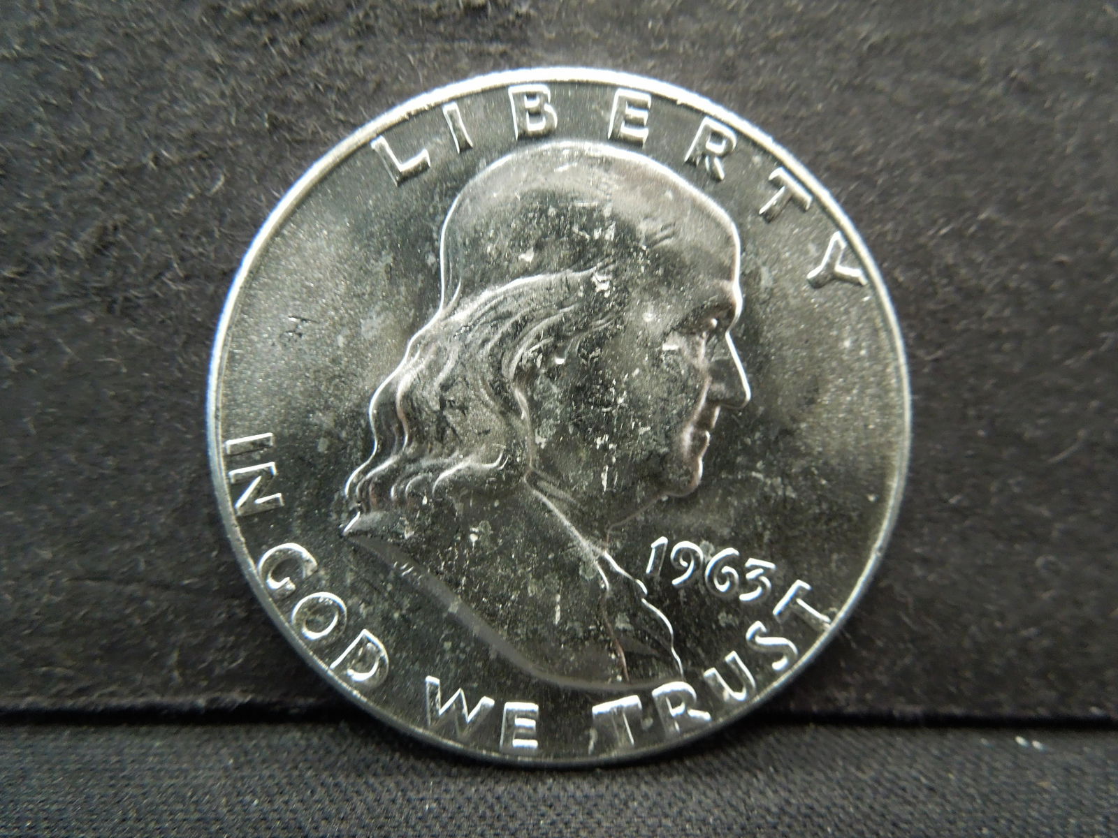 1963 Franklin Half Dollar - AU/UNC (1 of 2)