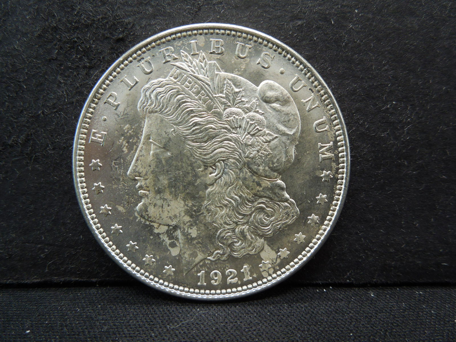 1921 Morgan Silver Dollar - AU/UNC (1 of 2)