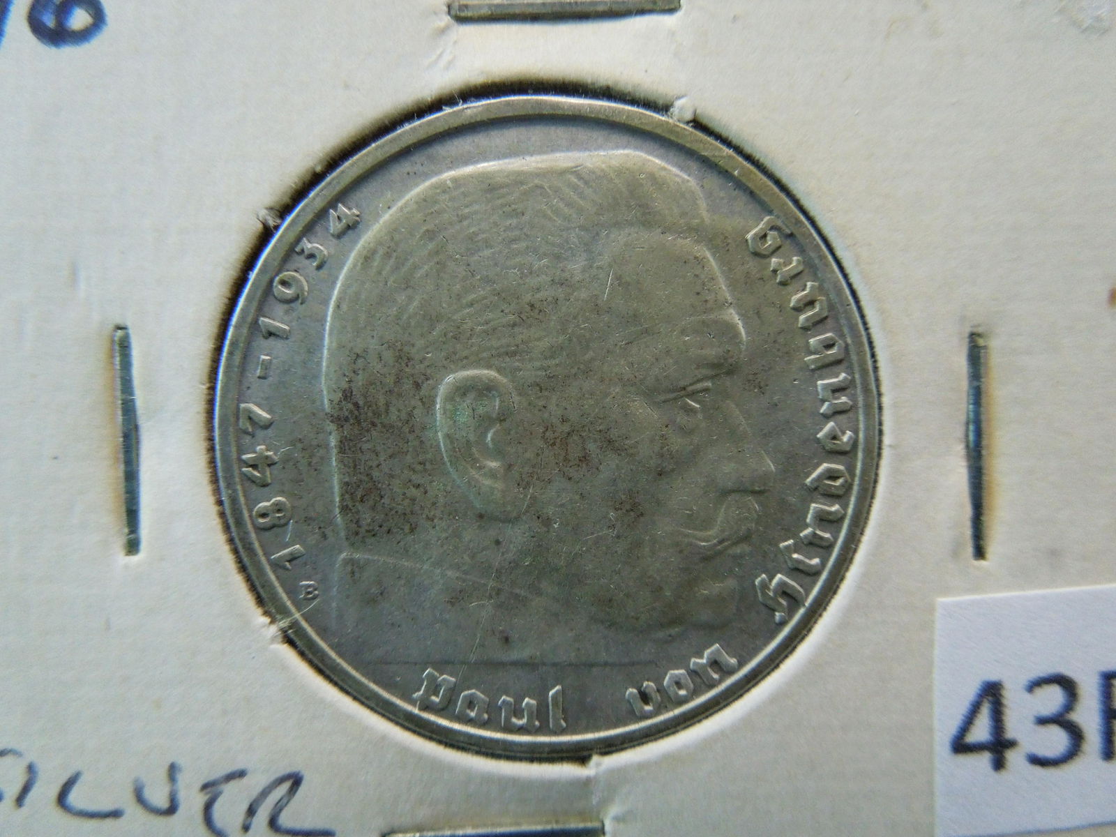 1938 German Two Reichsmark (1 of 3)