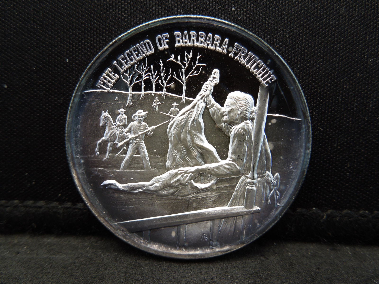 25.7 Grams Silver Round .999 Silver The History of The (1 of 2)