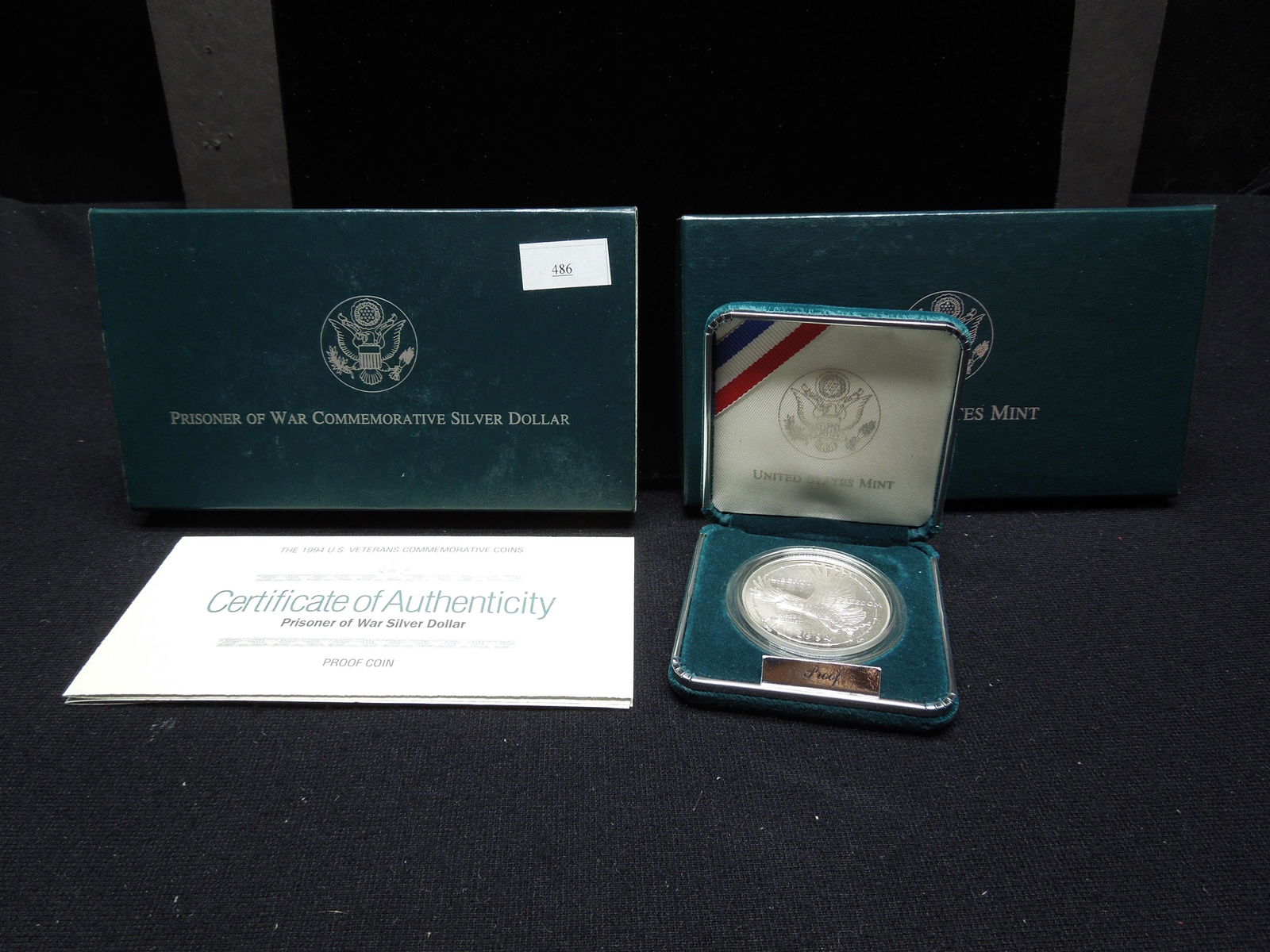 1994 United States Prisoner of War Proof Silver Dollar (1 of 4)