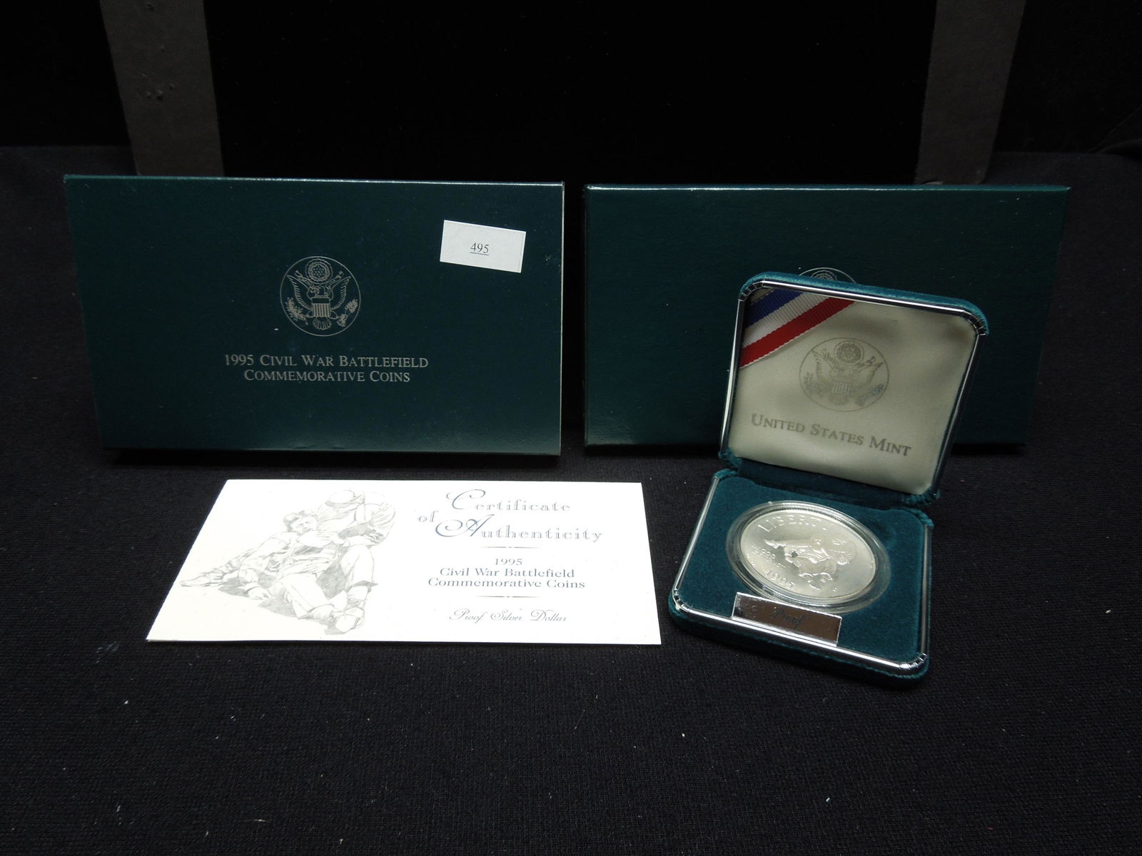 1995 United States Civil War Battlefield Proof Silver (1 of 4)