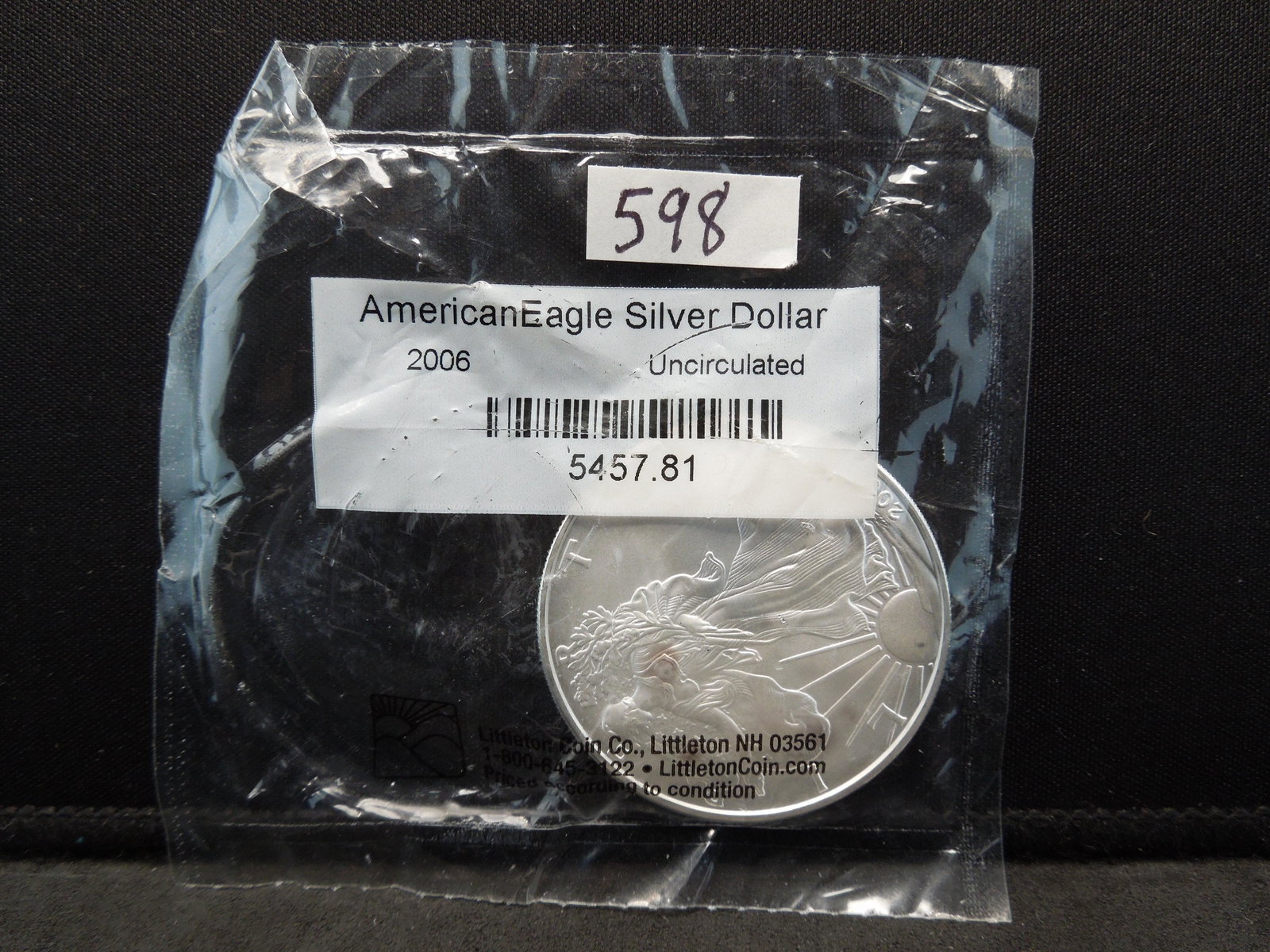 2006 Silver American Eagle in Littleton PKG (1 of 3)