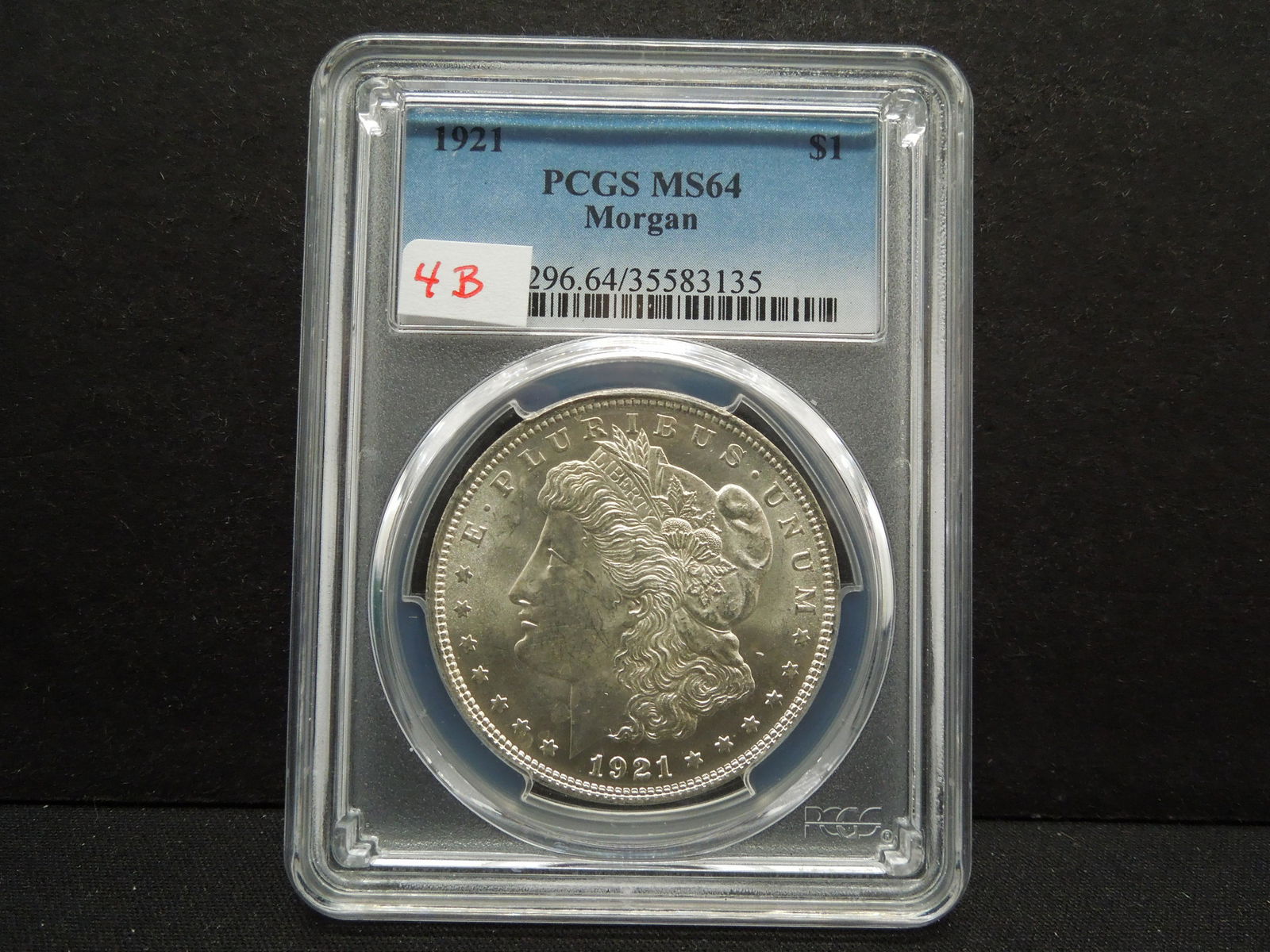 1921 Morgan $1.  PCGS MS64. (1 of 4)