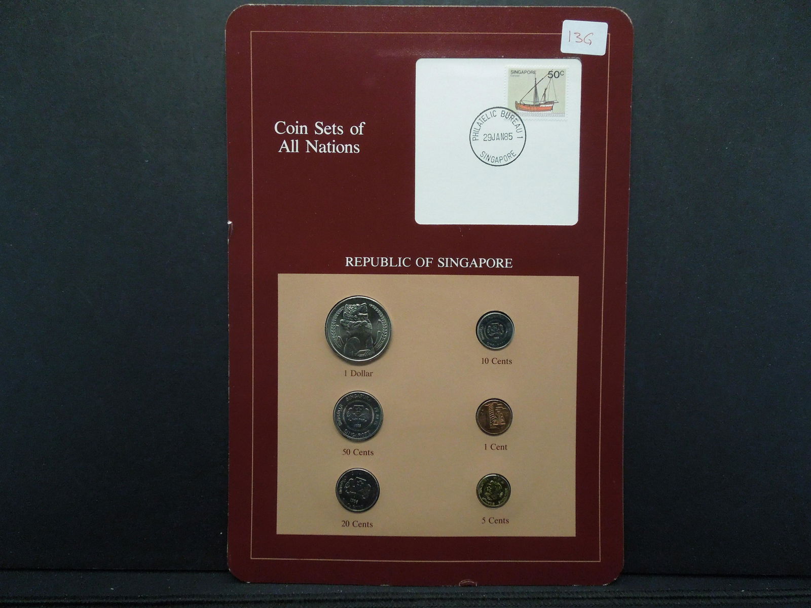 Republic of Singapore.  6 Coin Uncirculated Set. (1 of 4)