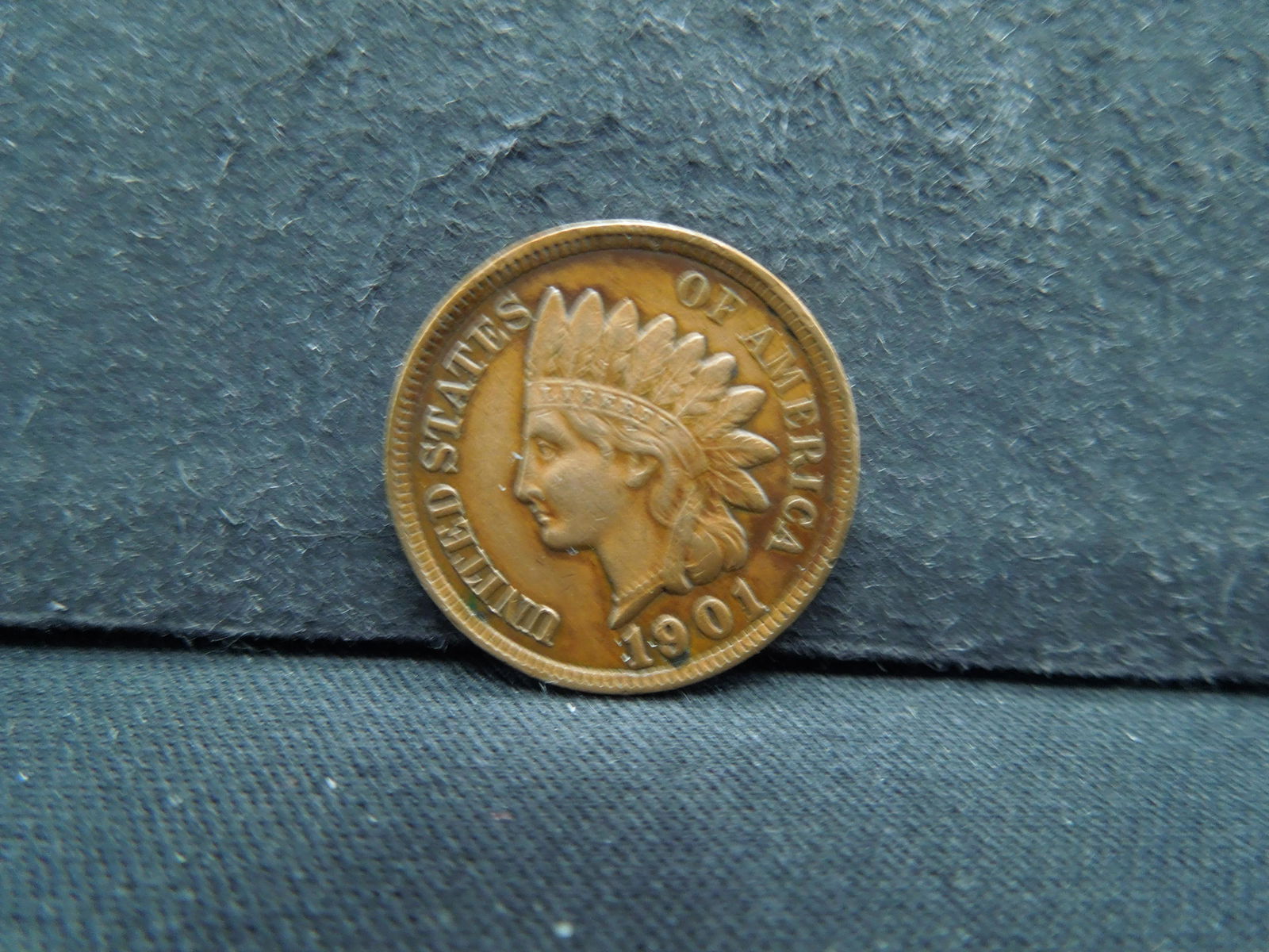 1901 Indian 1c.  High Grade. (1 of 2)