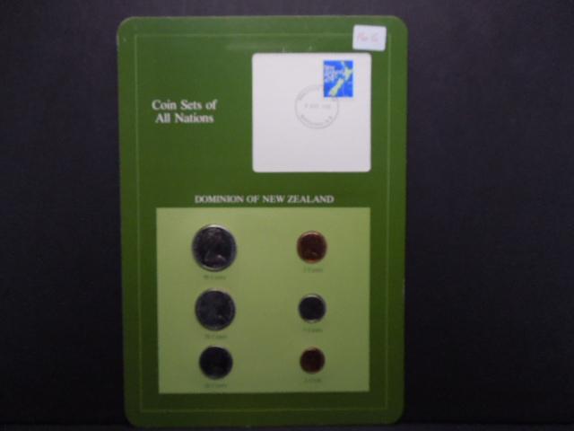 Dominion of New Zealand.  6 Coin Uncirculated Set. (1 of 4)