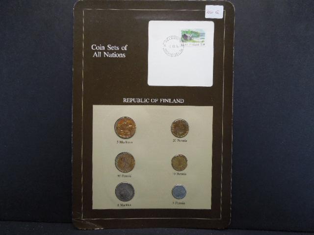 Republic of Finland.  6 Coin Uncirculated Set. (1 of 5)