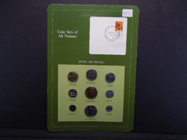 State of Israel.  9 Coin Uncirculated Set. (1 of 4)