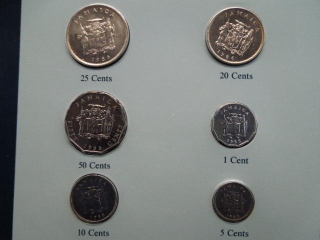 Jamaica.  6 Coin Uncirculated Set. (1 of 3)