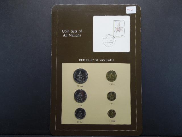 Republic of Vanuatu.  6 Coin Uncirculated Set. (1 of 4)