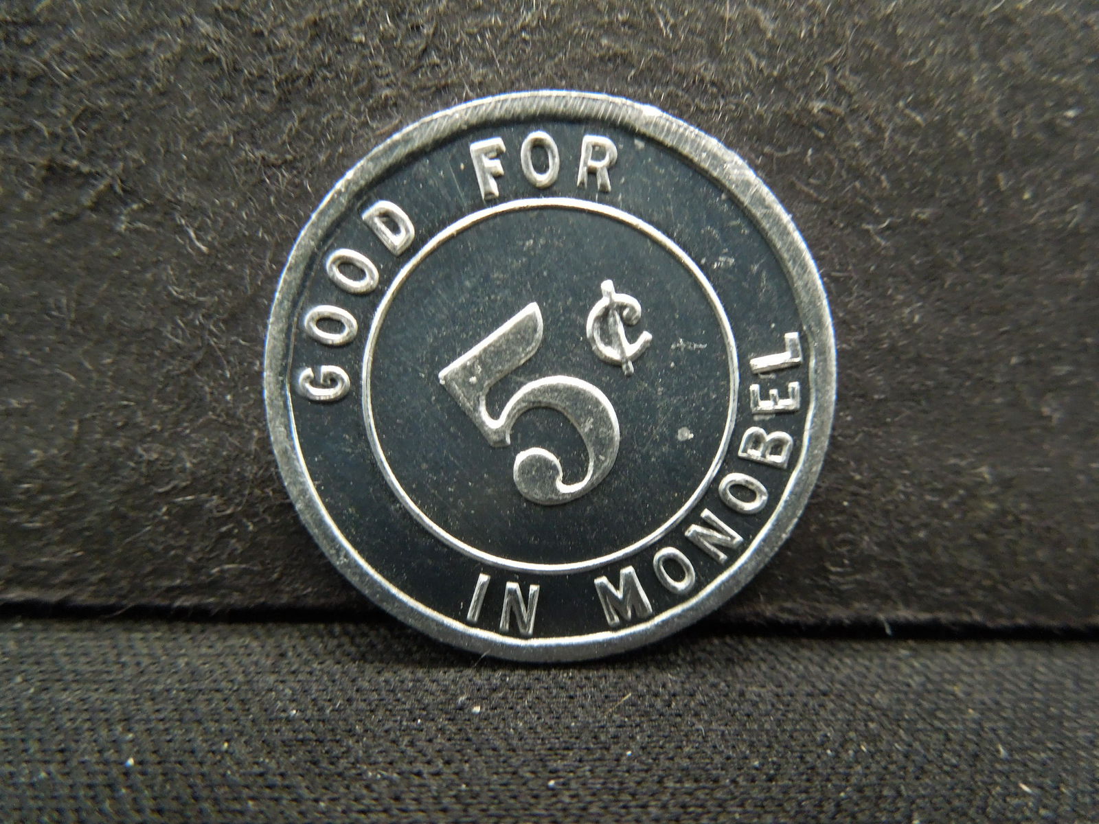 Pocahontas Coal Token.  New River & Pocahontas Com. (1 of 2)