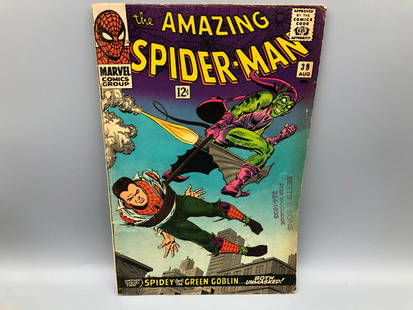 Sold at Auction: The Amazing Spider-Man No. 39. Marvel, ca. 1966. PGX 6.5  gr