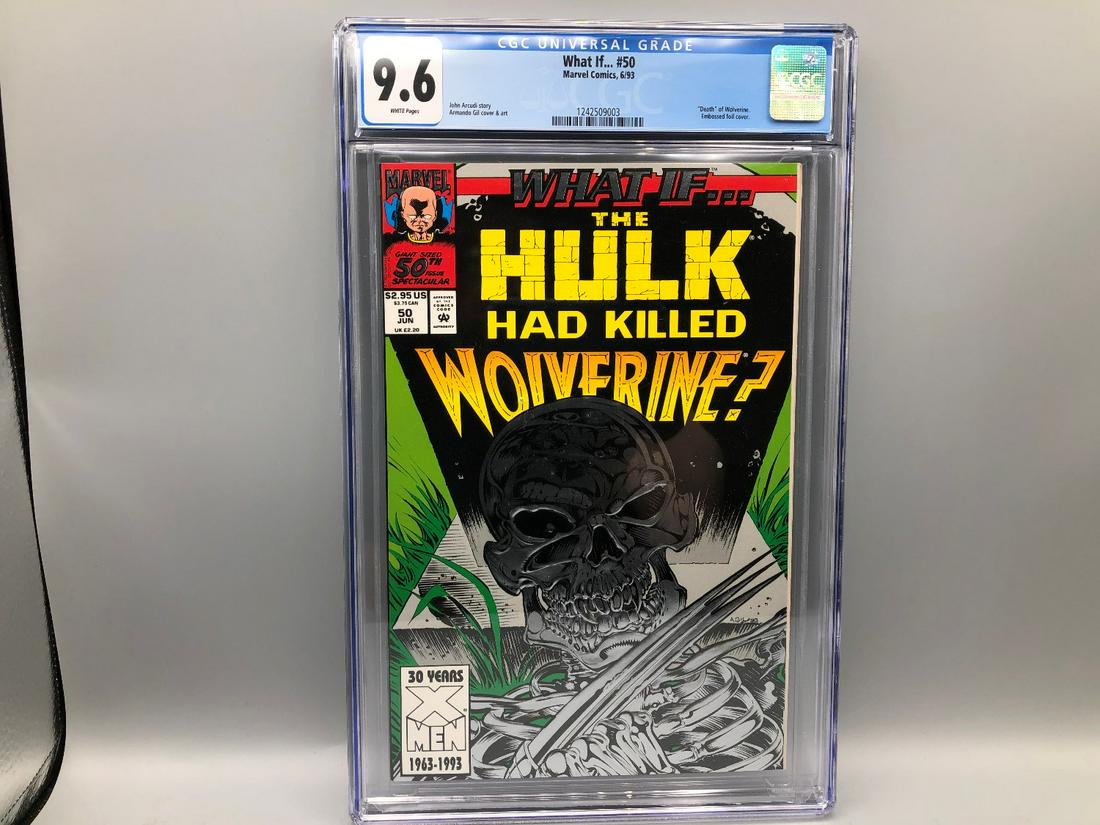 What Ifâ€¦ The Hulk Had Killed Wolverine #50 - CGC 9.6 (1 of 2)