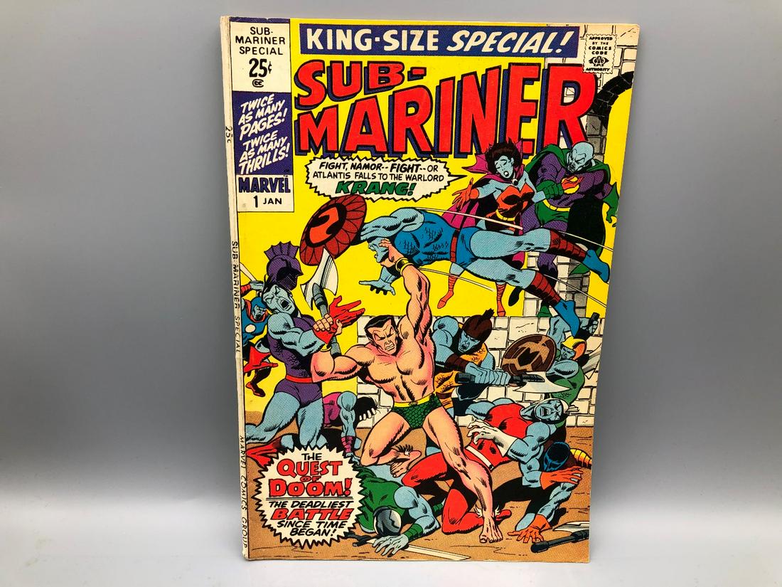 Sub Mariner King Size Special #1 - Sub Mariner Pin-Ups (1 of 2)